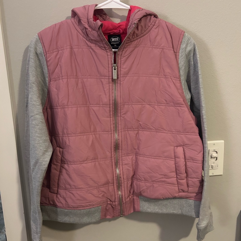WSS Athletic Pink Hooded Jacket